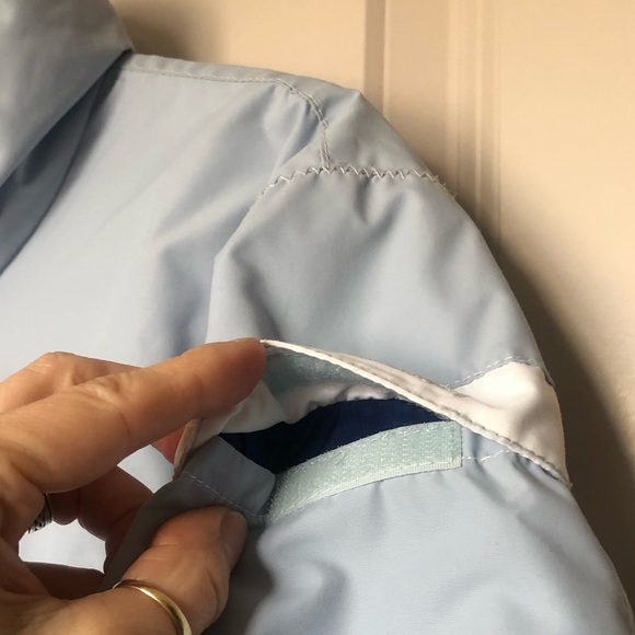 COLUMBIA -M- Spring/Fall Fleece Lined Jacket in baby blue - Picture 4 of 9